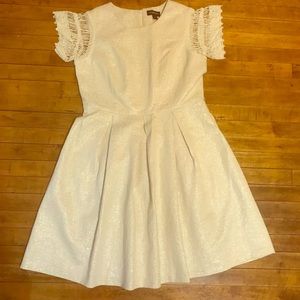 Liz Clairborne dress with knit short sleeves
